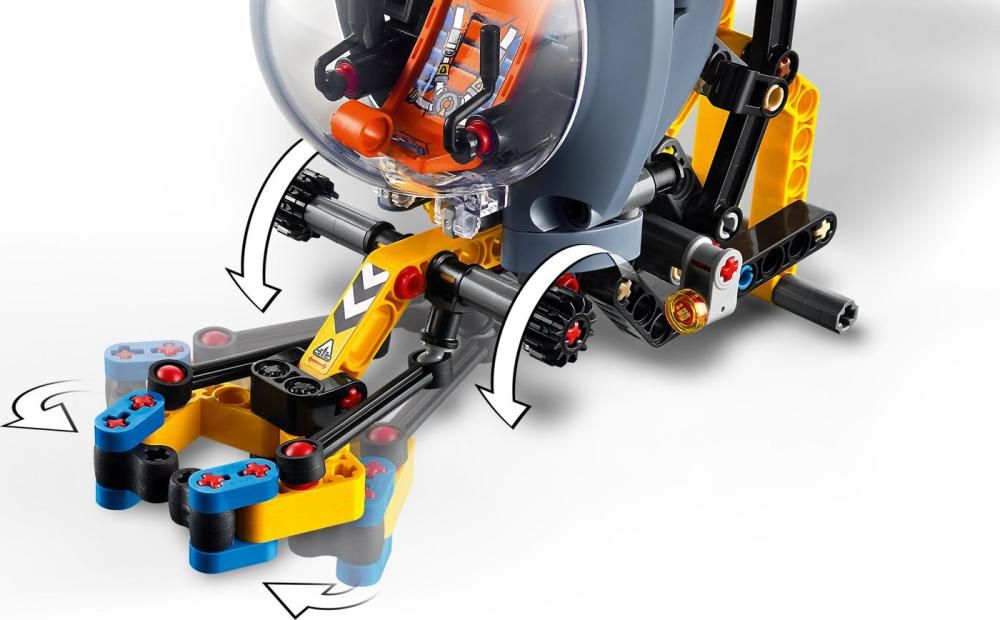 Конструктор LEGO Technic 42201 Глубоководная исследовательская подводная лодка