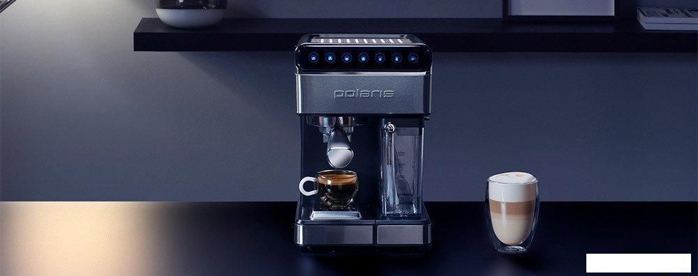 Рожковая кофеварка Polaris PCM 1535E Adore Cappuccino