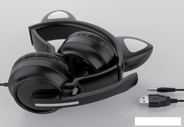 Наушники QUMO Game Cat (черный)