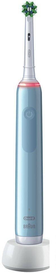 Электрическая зубная щетка Oral-B Pro 3 3000 Cross Action D505.513.3 (голубой)
