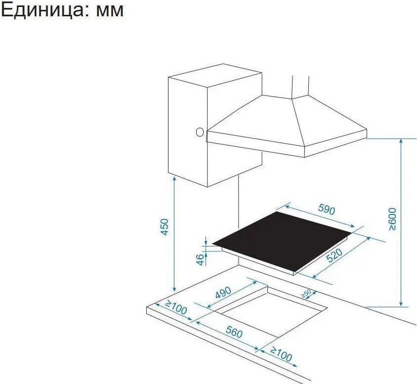 Варочная панель Candy CHXC64TDAB