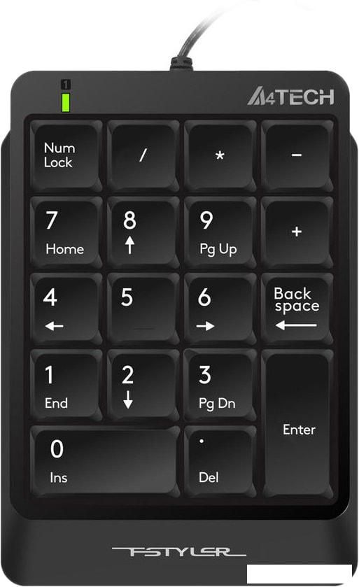 Цифровой блок A4Tech FK13P (черный)