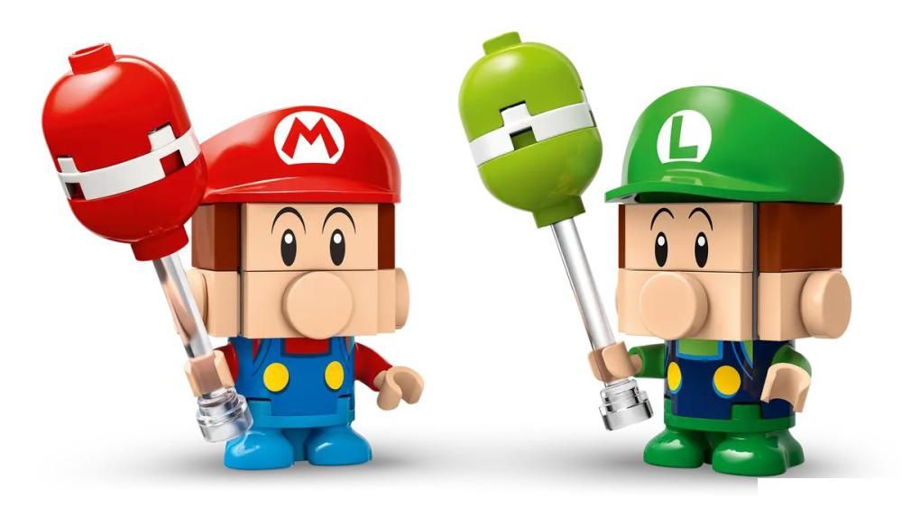 Конструктор LEGO Mario Kart – Малыш Марио против Малыша Луиджи 72034