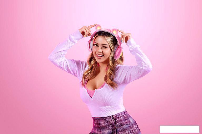 Наушники Razer Kraken Kitty V2 Pro (розовый)