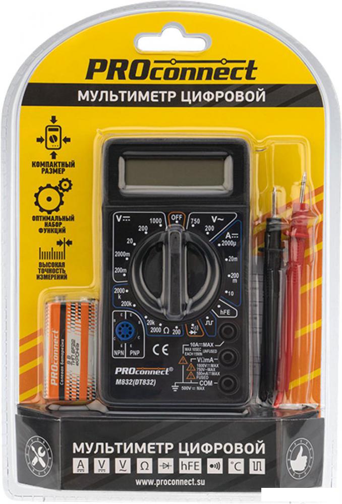 Мультиметр PROconnect M832 (DT832)