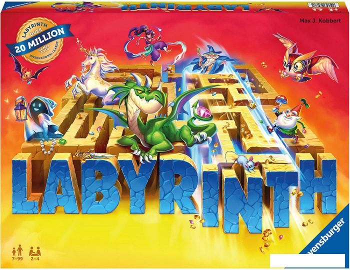 Настольная игра Ravensburger Сумасшедший лабиринт. Издание 2021