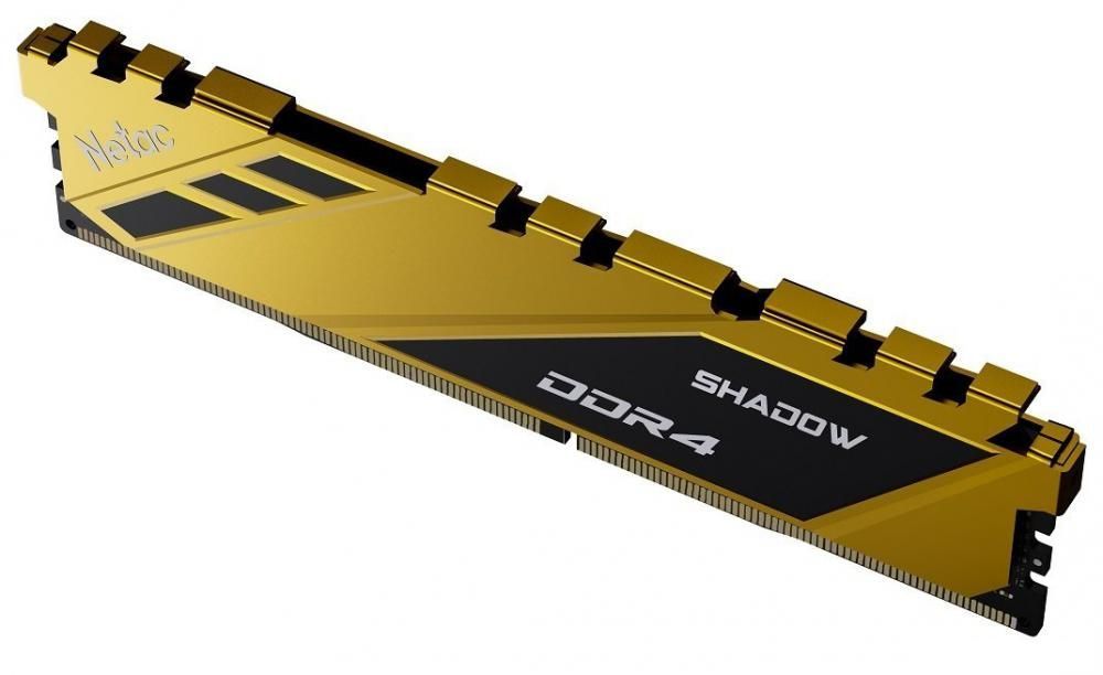 Оперативная память Netac Shadow 16ГБ DDR4 2666МГц NTSDD4P26SP-16Y