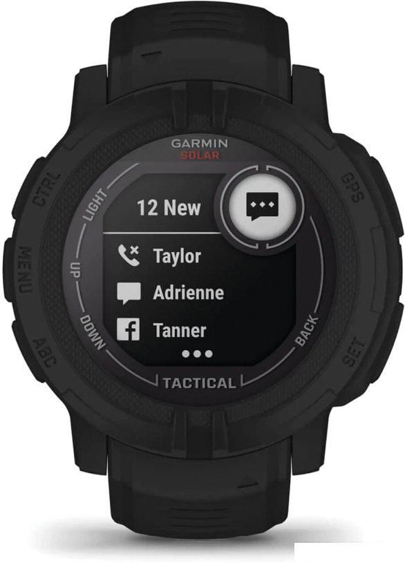 Умные часы Garmin Instinct 2 Solar Tactical Edition (черный)