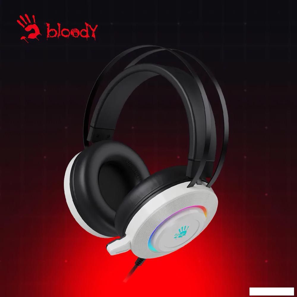 Наушники A4Tech Bloody G521 (белый)