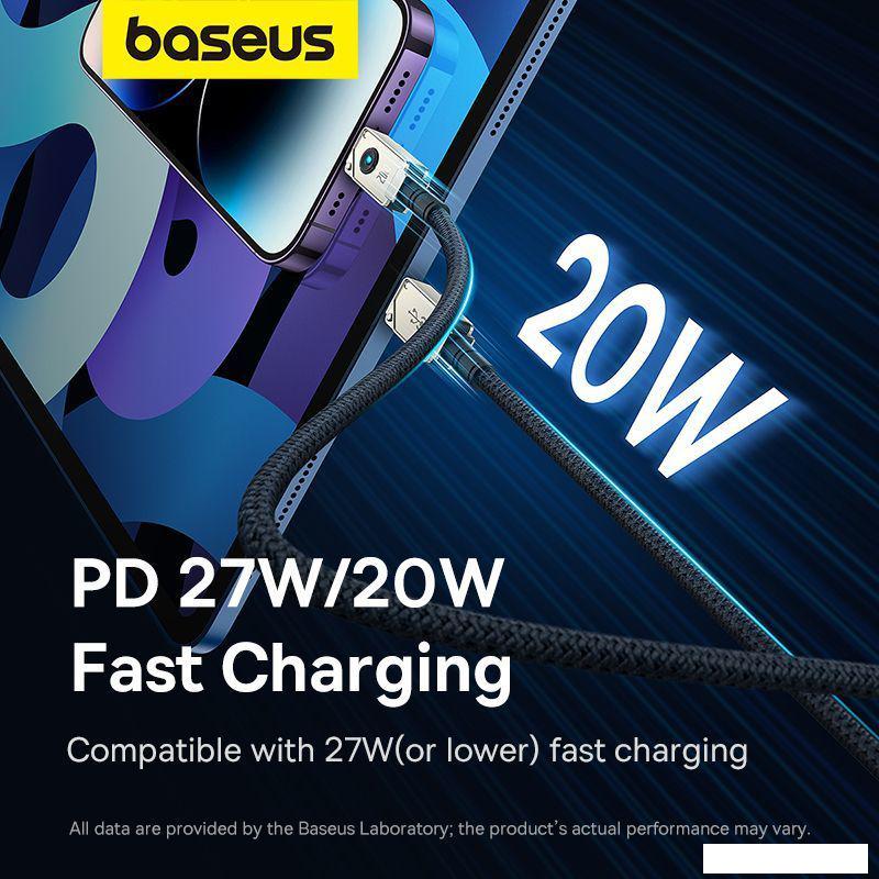 Кабель Baseus Unbreakable Series USB Type-C - Lightning (1 м, белый)