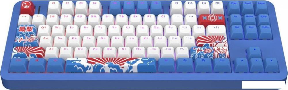 Клавиатура Red Square Alumix TKL Classic Pakuru (белый, g3ms Aquamarine)