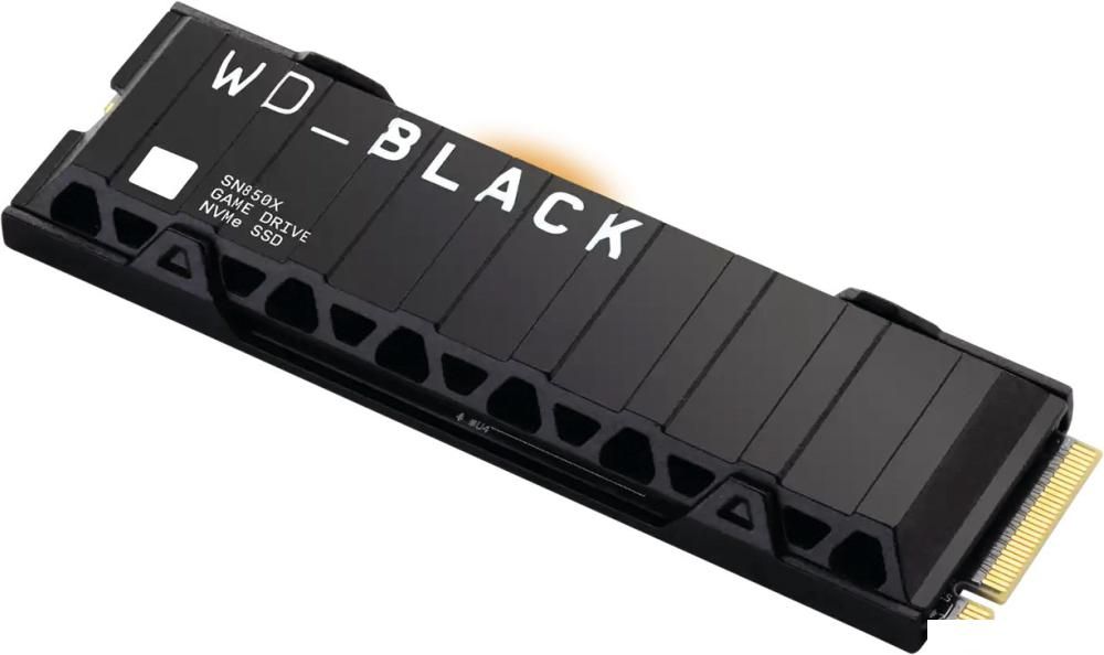 SSD WD Black SN850X NVMe Heatsink 4TB WDS400T2XHE