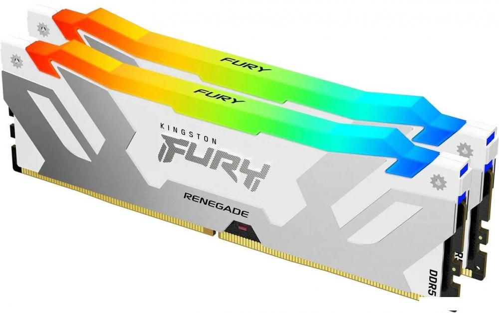 Оперативная память Kingston FURY Renegade RGB 2x16ГБ DDR5 6400 МГц KF564C32RWAK2-32