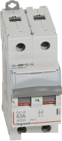 Выключатель нагрузки Legrand DX3 2П 63A 406441
