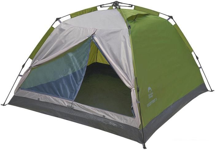 Треккинговая палатка Jungle Camp Easy Tent 2 (зеленый/серый)