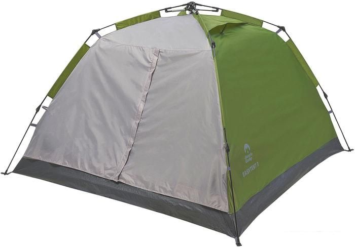 Треккинговая палатка Jungle Camp Easy Tent 2 (зеленый/серый)