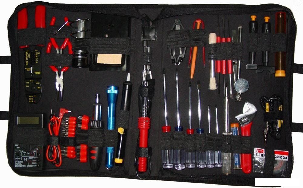 Электромонтажный набор Cablexpert TK-ELEC (63 предмета)