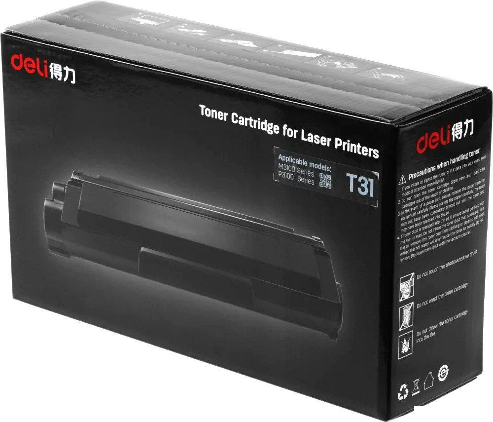 Картридж Deli T31-EA1 (черный)
