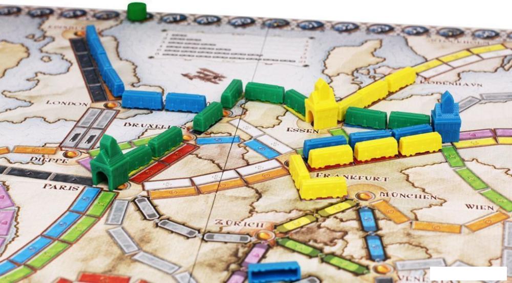 Настольная игра Мир Хобби Ticket to Ride: Европа