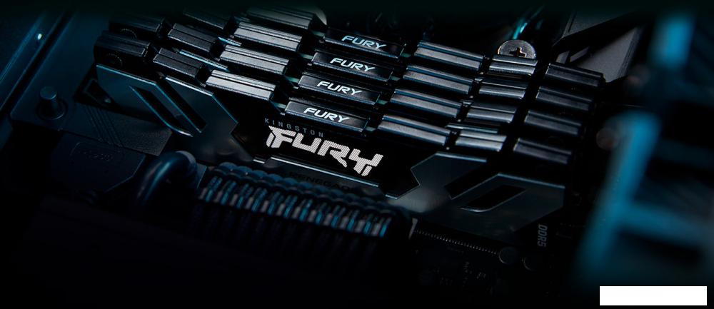 Оперативная память Kingston FURY Renegade 32ГБ DDR5 6400МГц KF564C32RS-32