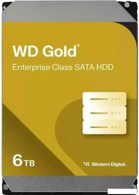 Жесткий диск WD Gold 6TB WD6004FRYZ