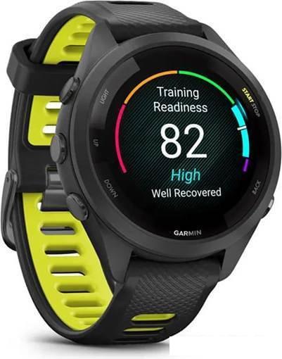 Умные часы Garmin Forerunner 265S (черный/желтый)
