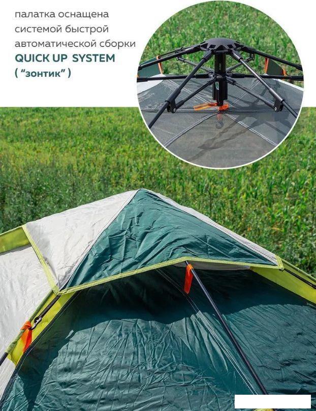 Кемпинговая палатка ForceKraft FK-TENT-2 (зеленый)