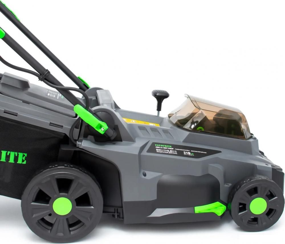 Газонокосилка Favourite OBS 21 WET PROF ( с 2-мя АКБ 4 Ач)