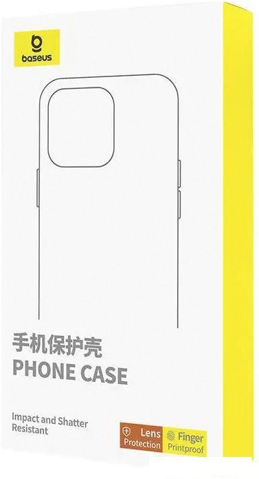 Чехол для телефона Baseus Schott Series для iPhone 15 Pro Max (прозрачный)