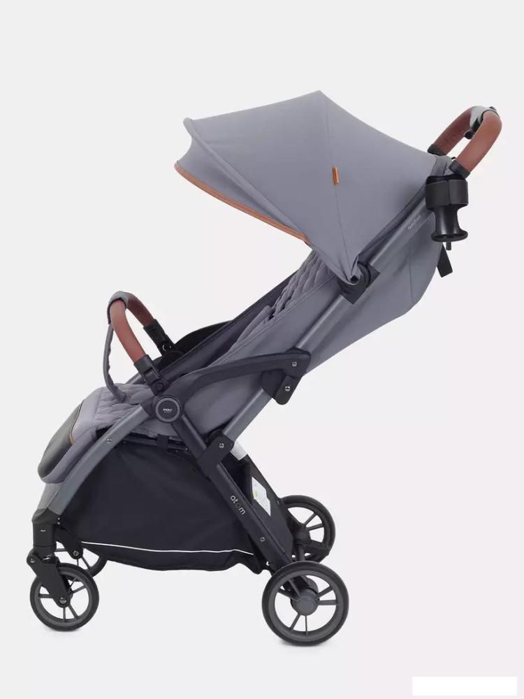 Коляска прогулочная «книга» MOWbaby Атом MB200 (Grey)