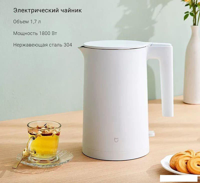 Электрический чайник Xiaomi Mijia 2 MJDSH04YM (с переходником на евровилку)