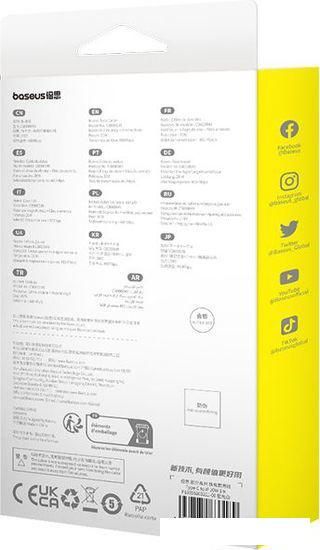 Кабель Baseus Unbreakable Series USB Type-C - Lightning (1 м, белый)