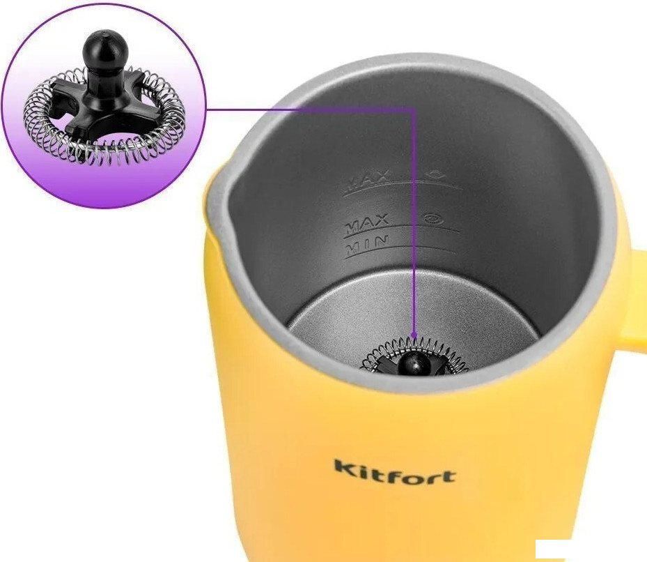 Автоматический вспениватель молока Kitfort KT-7504
