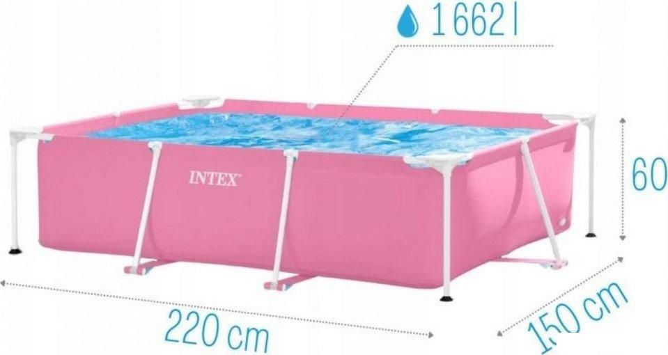 Каркасный бассейн Intex Rectangular Frame 28266 (220x150x60)
