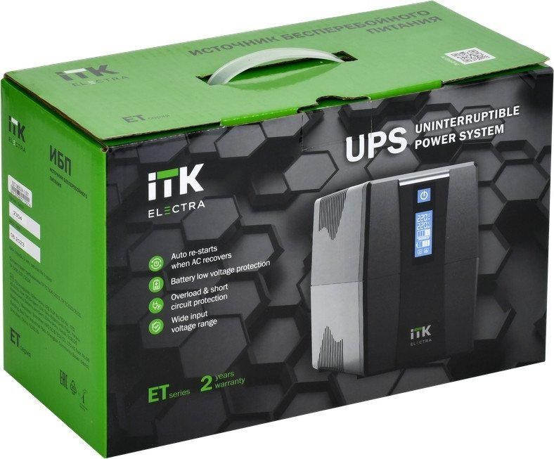Источник бесперебойного питания ITK EET-0600VA-1-001-S