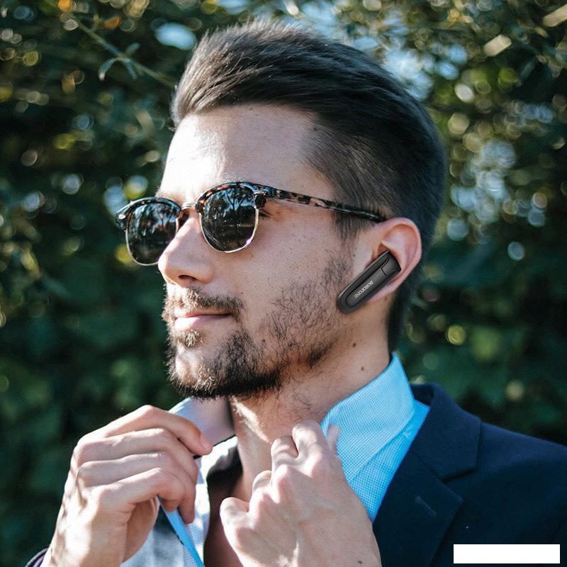 Bluetooth гарнитура Borofone BC21 (черный)