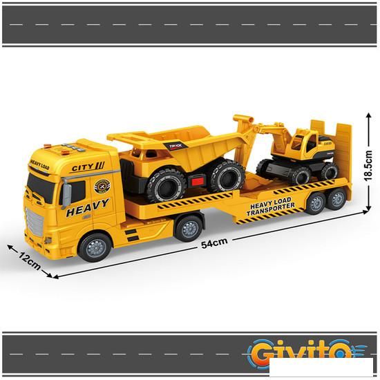 Автовоз Givito Транспортер городской инженерной техники G235-477