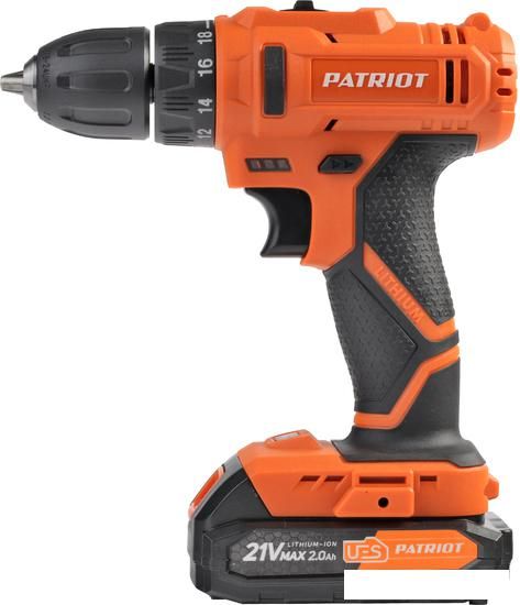 Дрель-шуруповерт Patriot BR 189 UES 180301549 (с 2-мя АКБ, кейс)
