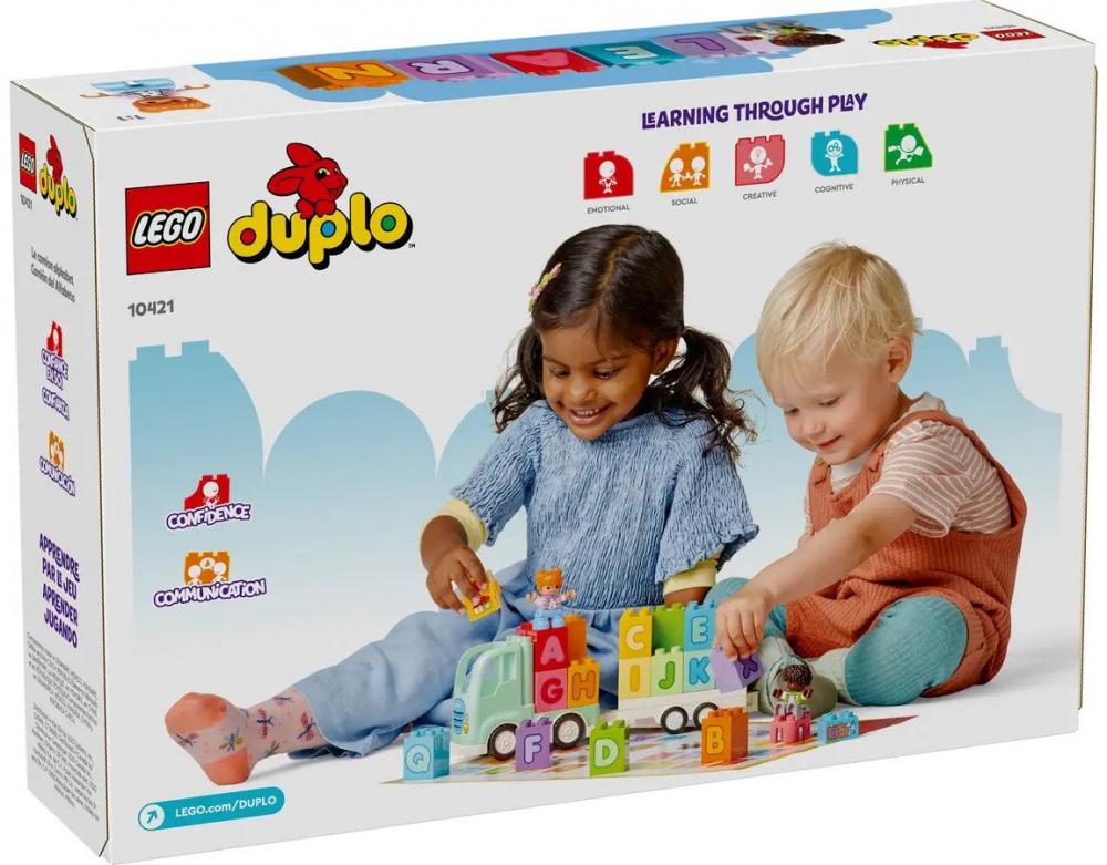 Конструктор LEGO Duplo 10421 Алфавитный грузовик