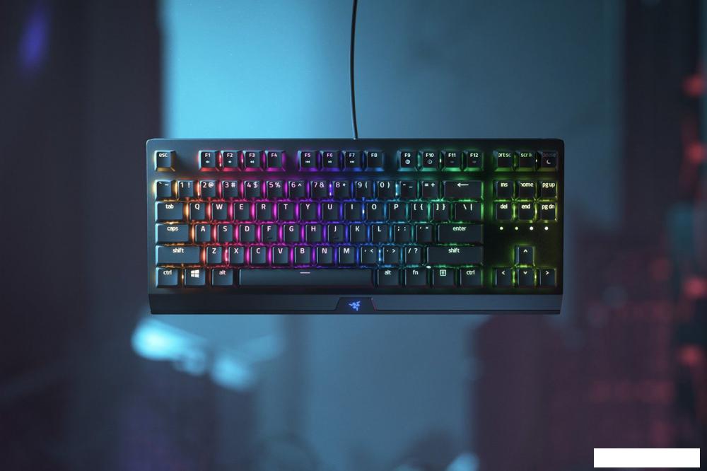 Клавиатура Razer BlackWidow V3 Tenkeyless Green Switch