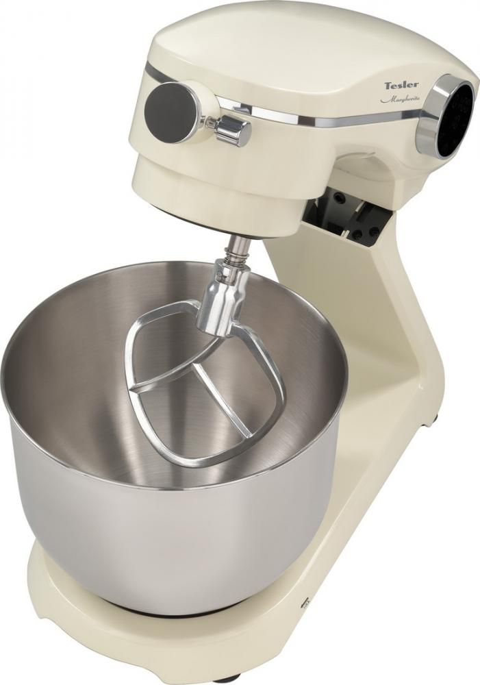 Планетарный миксер Tesler KM-1860 (бежевый)