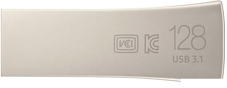 USB Flash Samsung BAR Plus 128GB (серебристый)