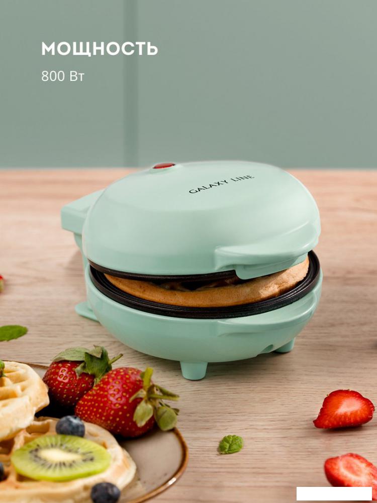 Вафельница Galaxy Line GL2979 (мятный)