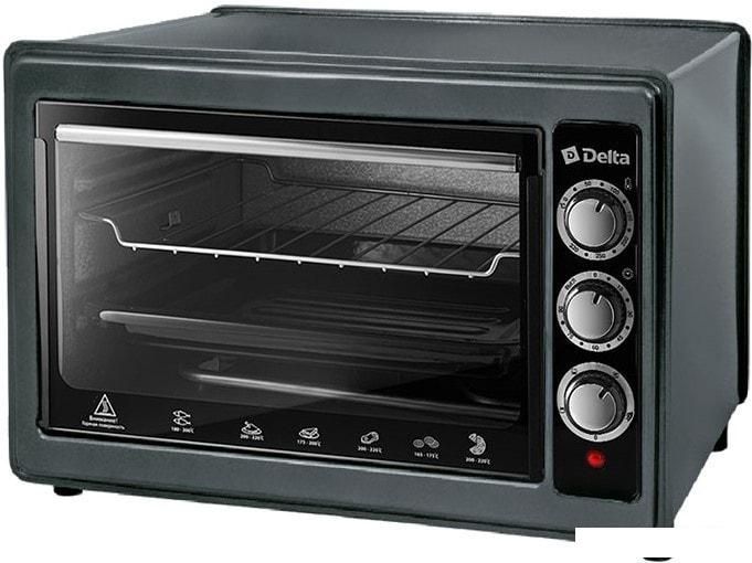 Мини-печь Delta D-0124 (черный)