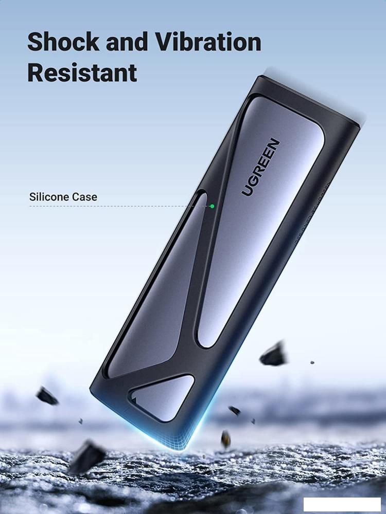 Бокс для накопителей M.2 Ugreen CM400 90264