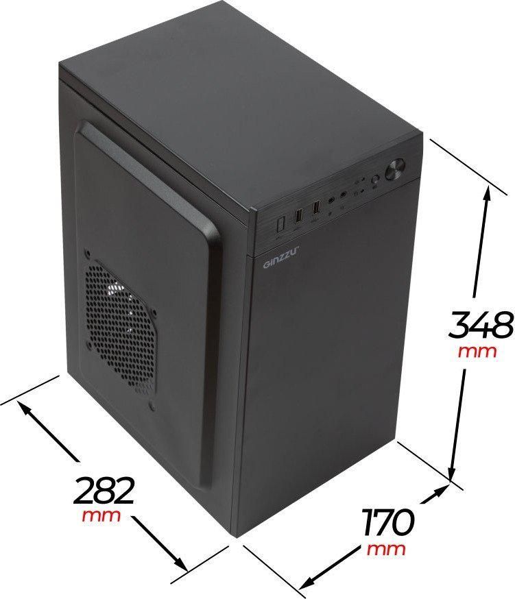 Корпус Ginzzu B400