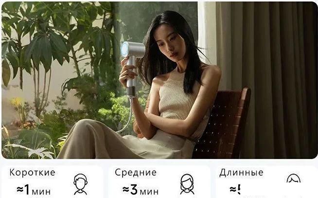 Фен Xiaomi Mijia Dryer H501 Gentle Little Hurricane Yunmanbai (белый)