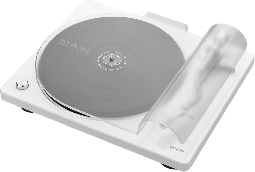 Виниловый проигрыватель Denon DP-400 (белый)