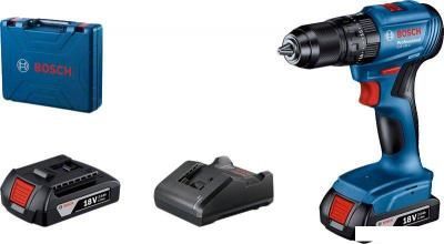 Ударная дрель-шуруповерт Bosch GSB 185-LI Professional 06019K3100 (с 2-мя АКБ, кейс)