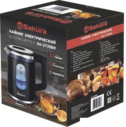 Электрический чайник Sakura SA-2735BK